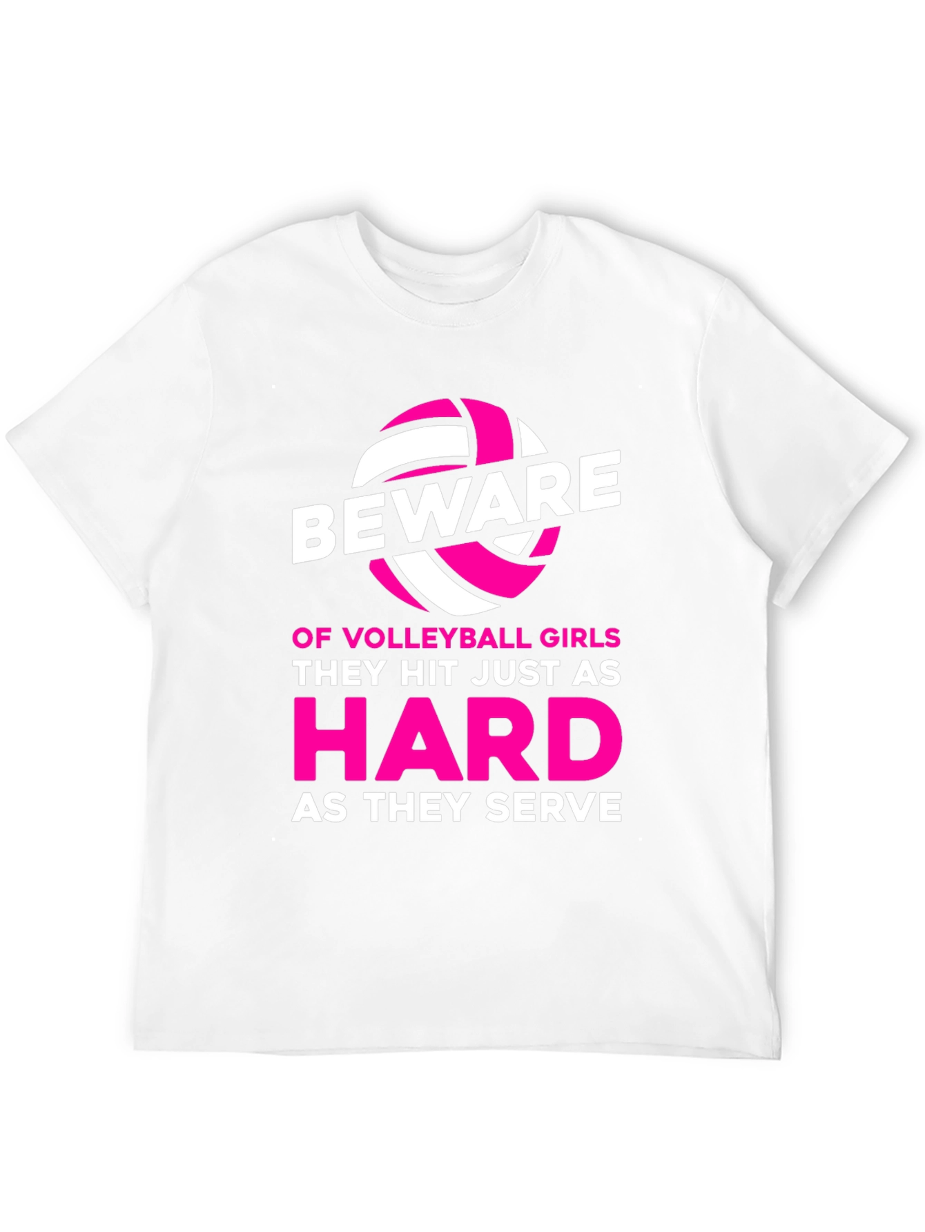 Beware Volleyball Girl T-Shirt