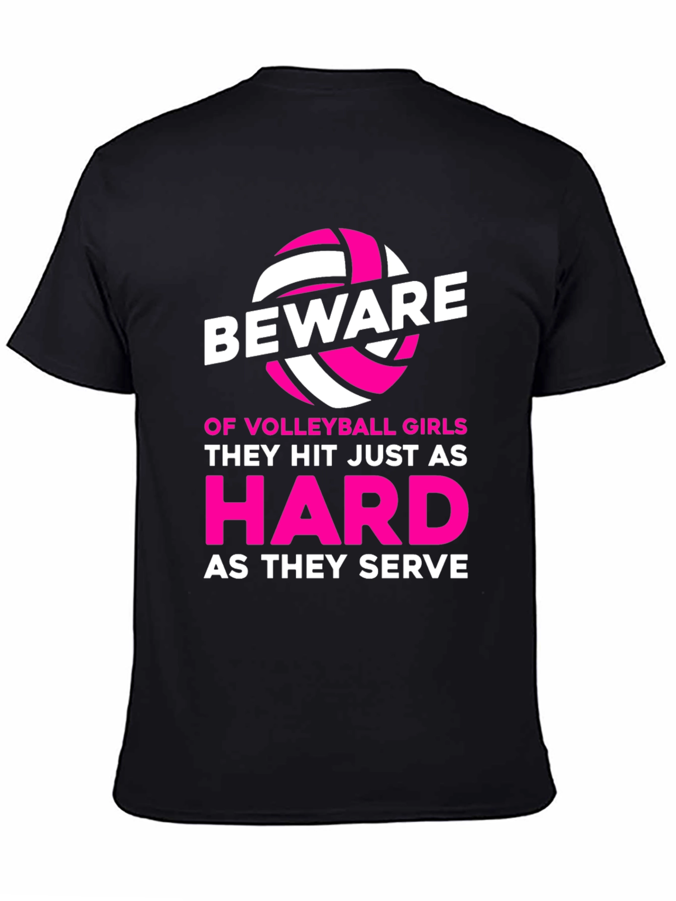 Beware Volleyball Girl T-Shirt