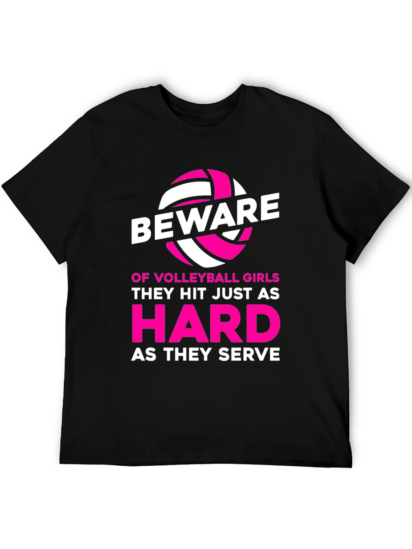 Beware Volleyball Girl T-Shirt