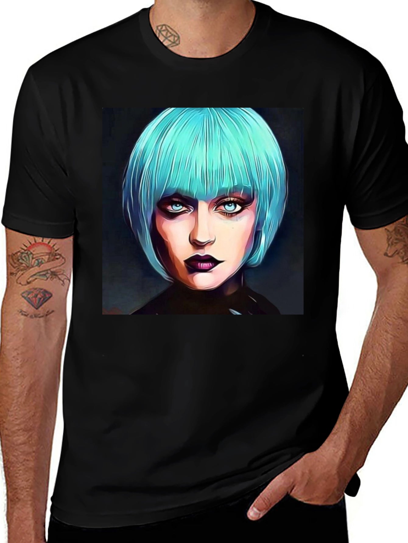 Vibrant Portrait T-Shirt