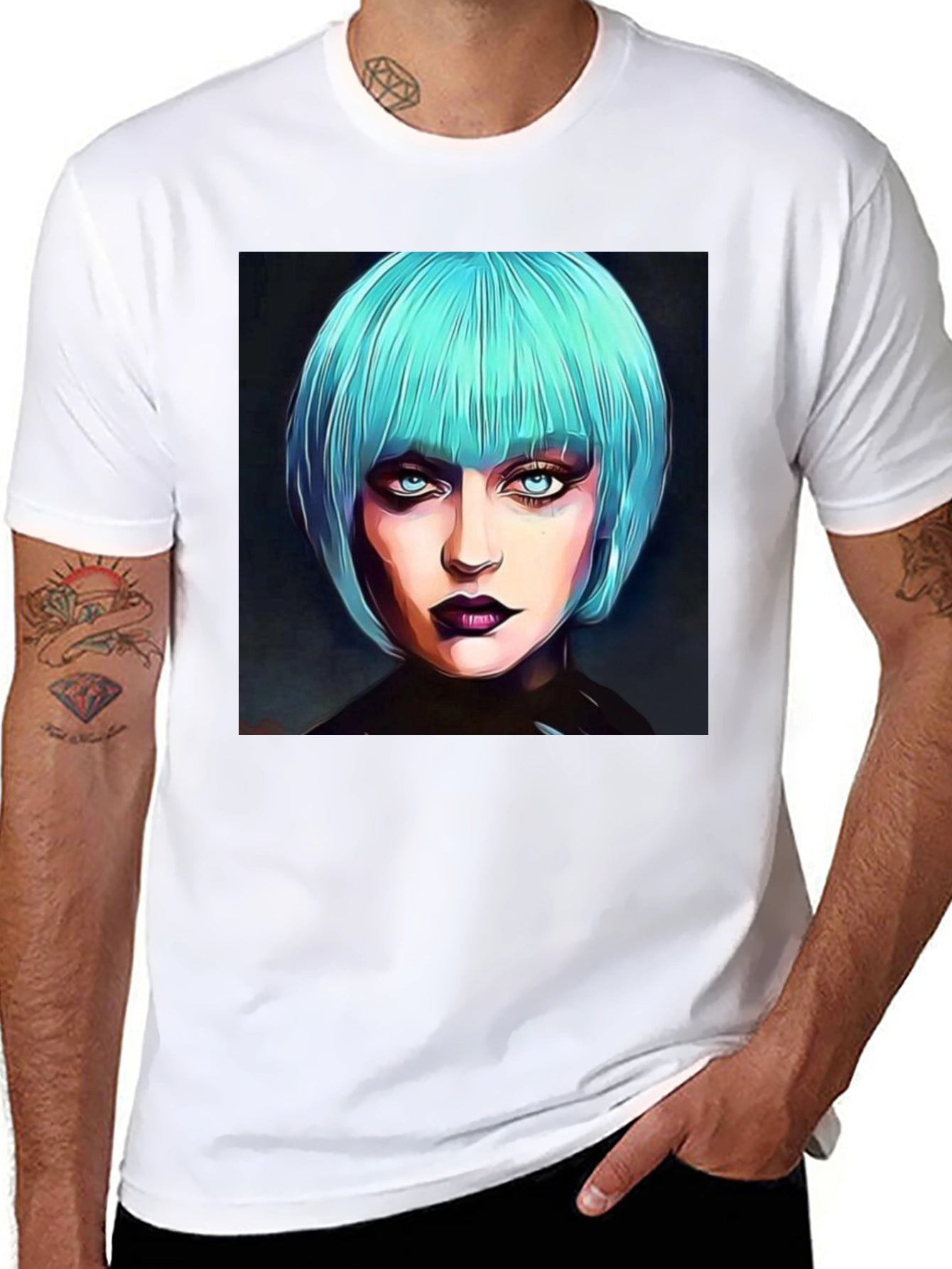 Vibrant Portrait T-Shirt
