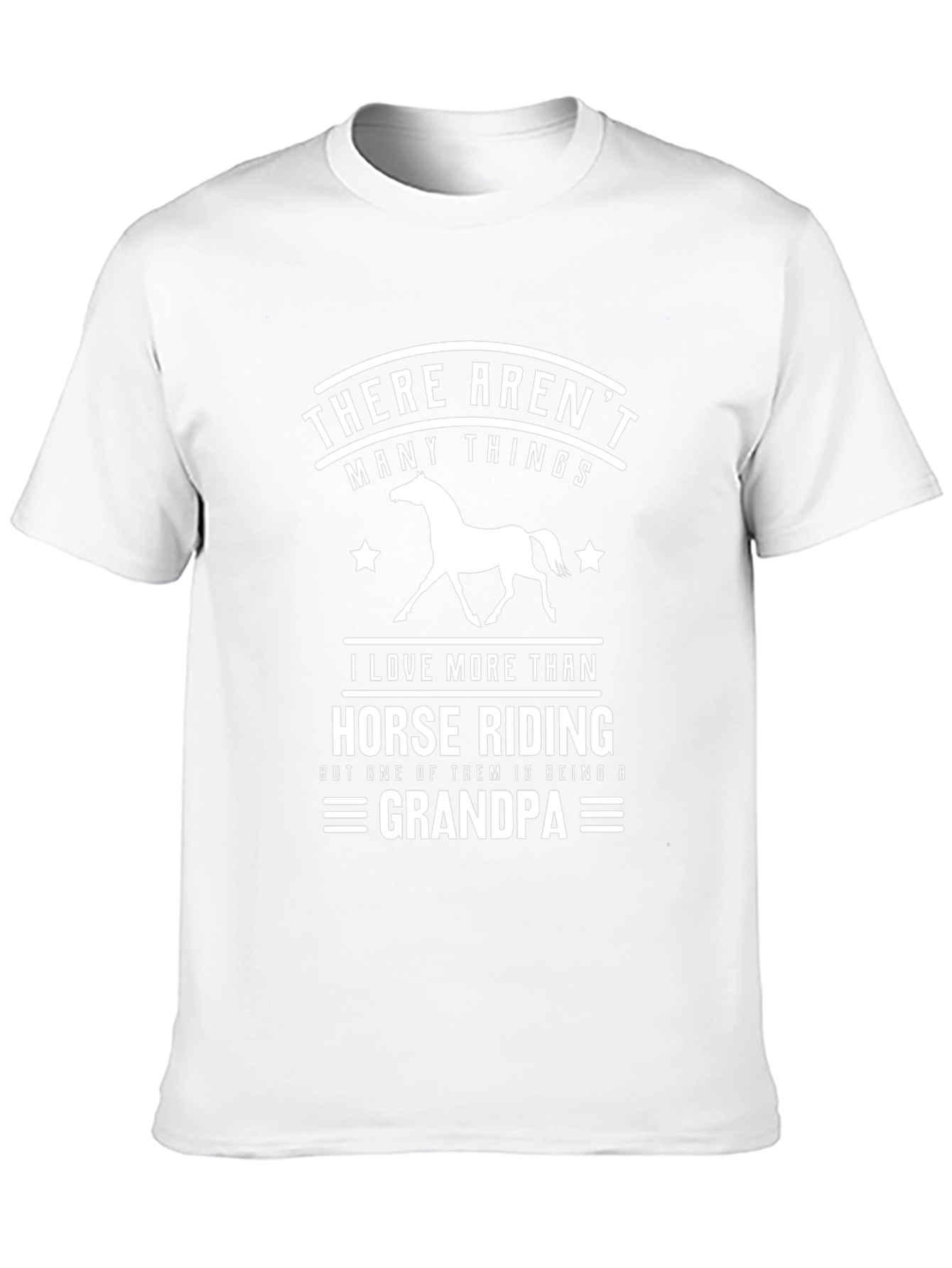 Horse Riding Grandpa T-Shirt
