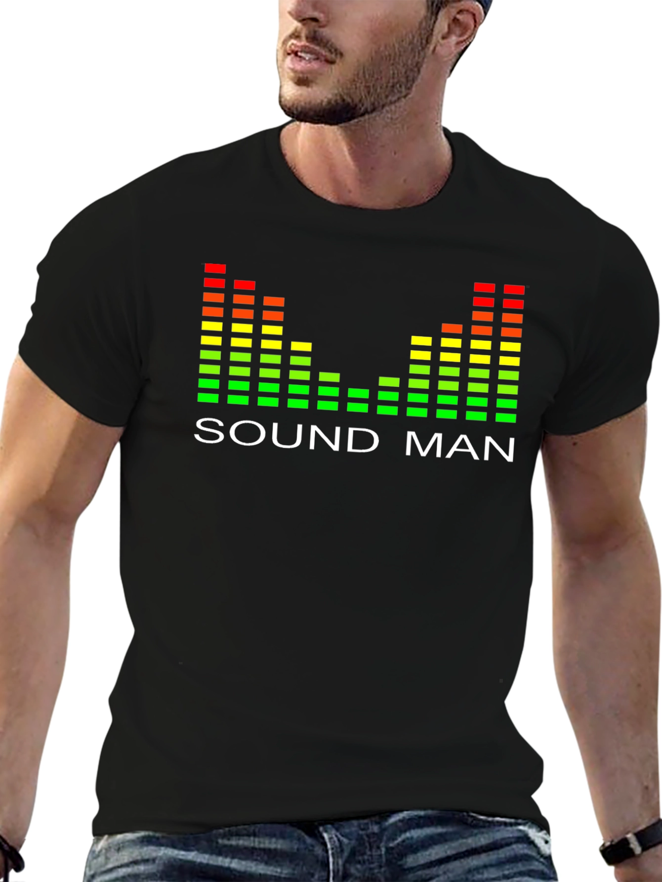 Sound Man Graphic Tee - Audio Engineer T-Shirt