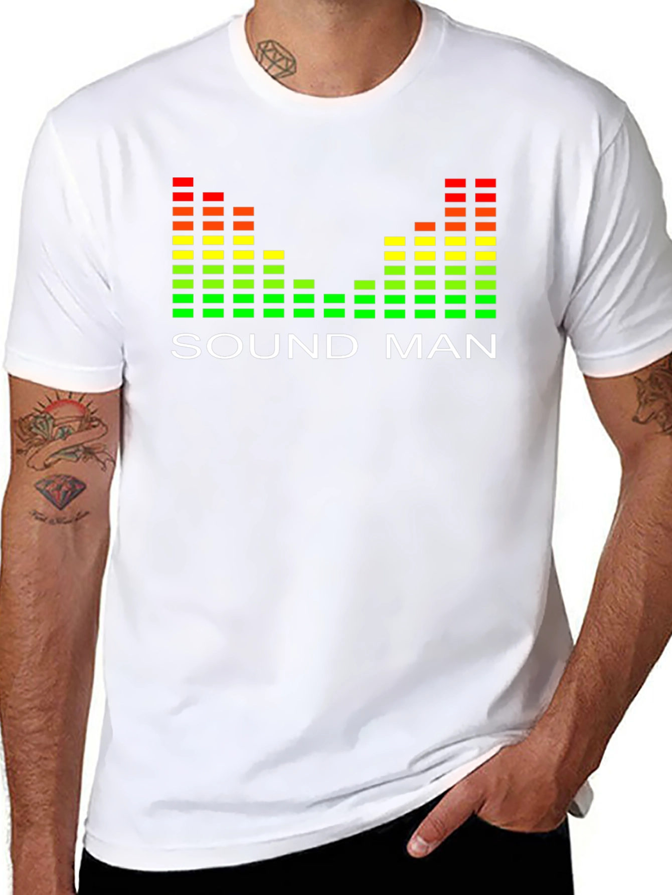 Sound Man Graphic Tee - Audio Engineer T-Shirt