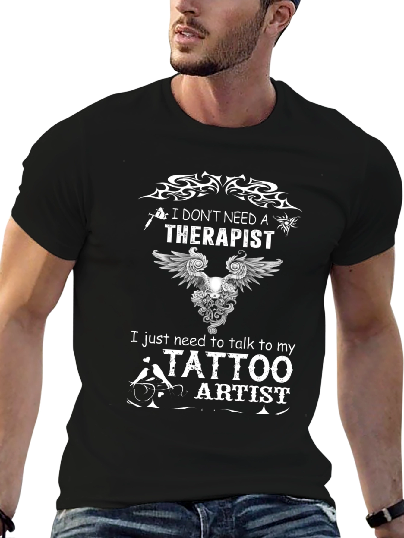 Therapist Tattoo Artist Graphic T-Shirt