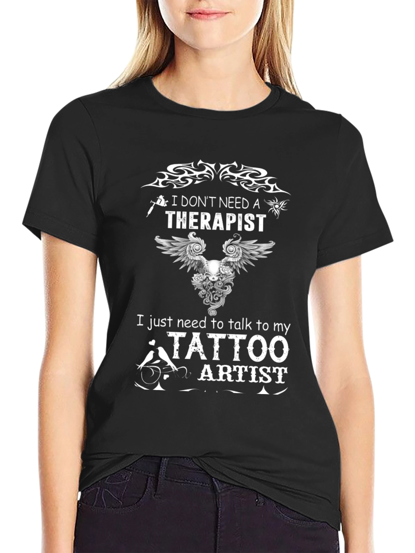 Therapist Tattoo Artist Graphic T-Shirt