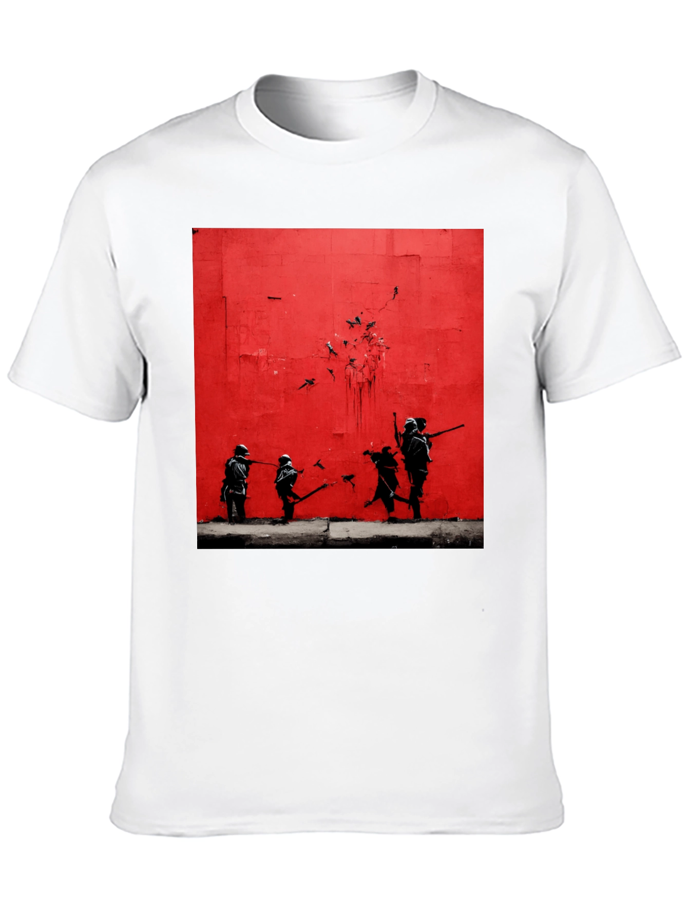 Banksy Inspired Art Tee - Streetwear Style