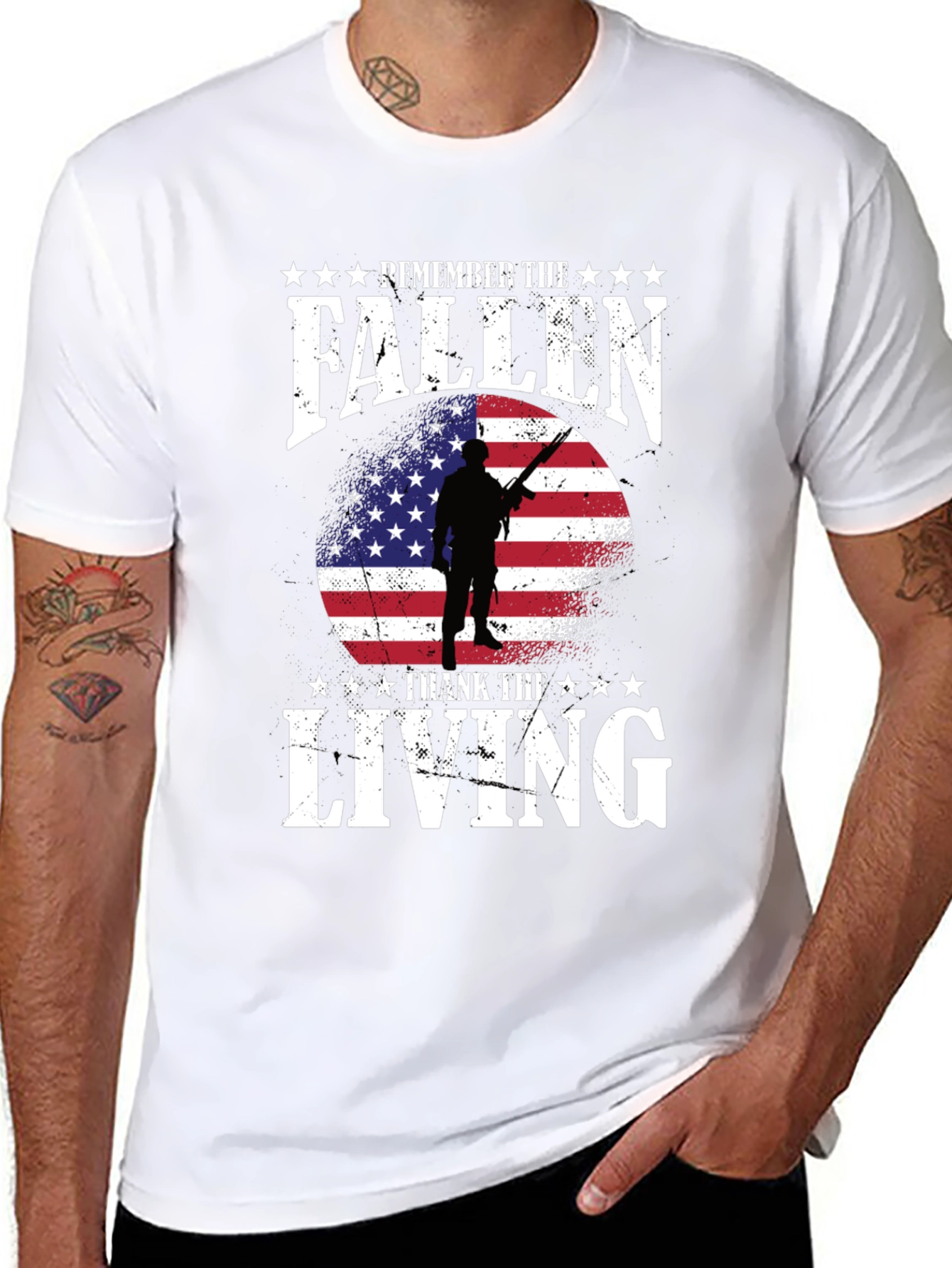 Remember the Fallen - Thank the Living Tee