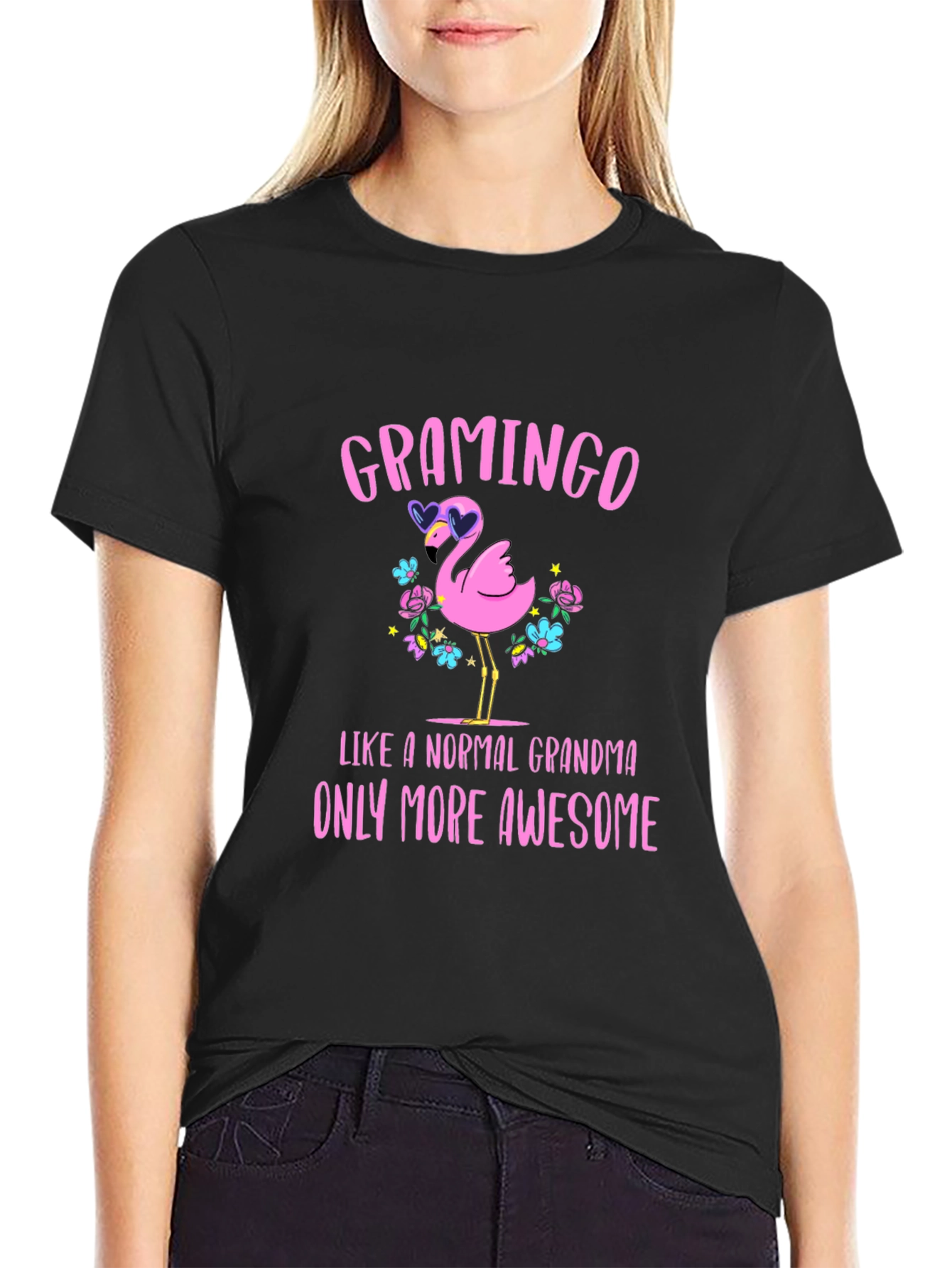 Gramingo Flamingo Grandma T-Shirt