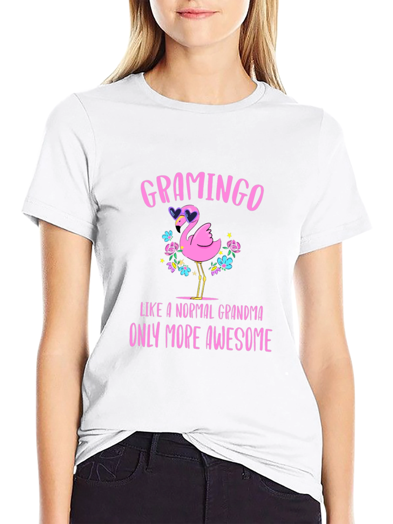 Gramingo Flamingo Grandma T-Shirt