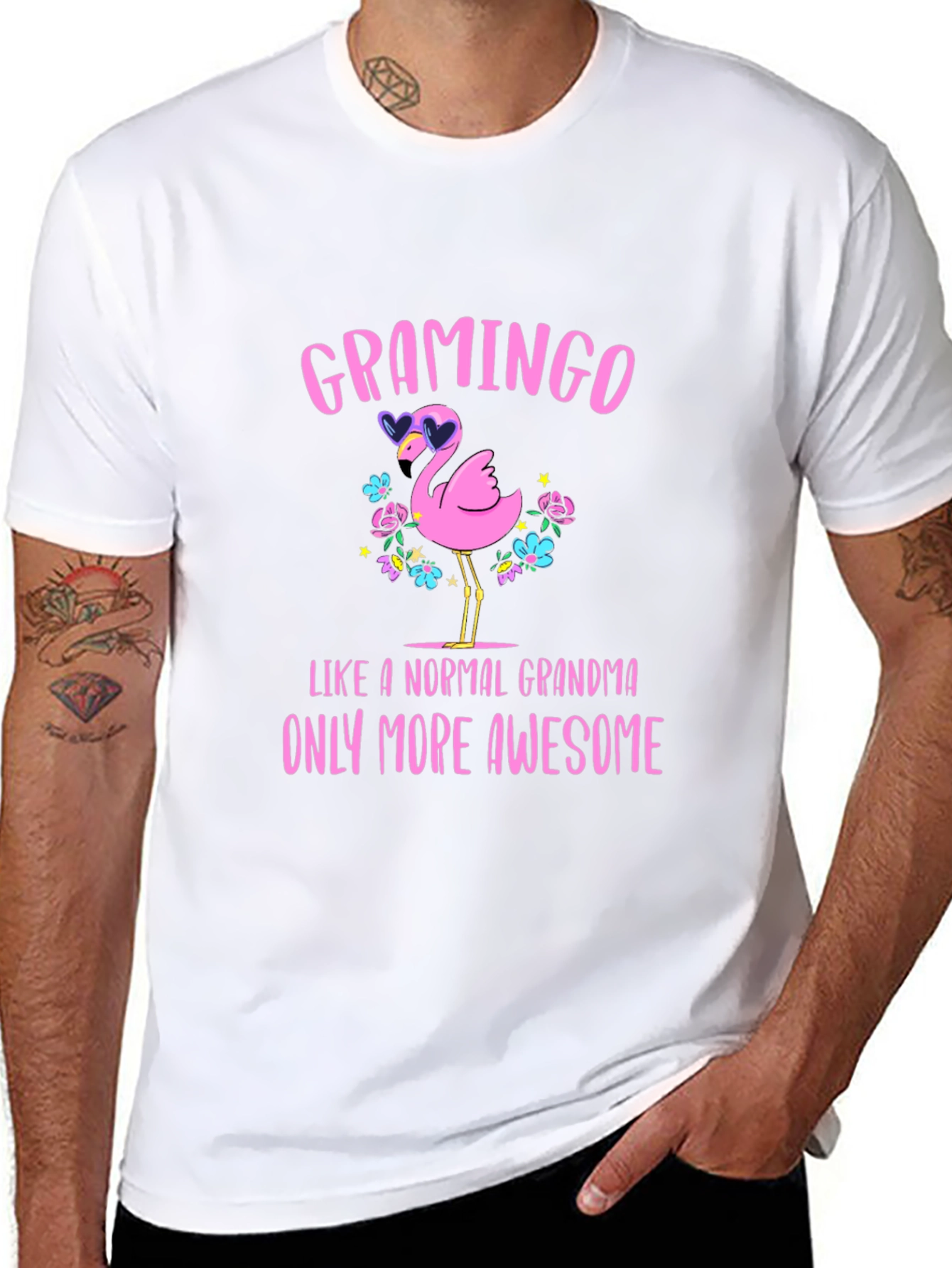 Gramingo Flamingo Grandma T-Shirt