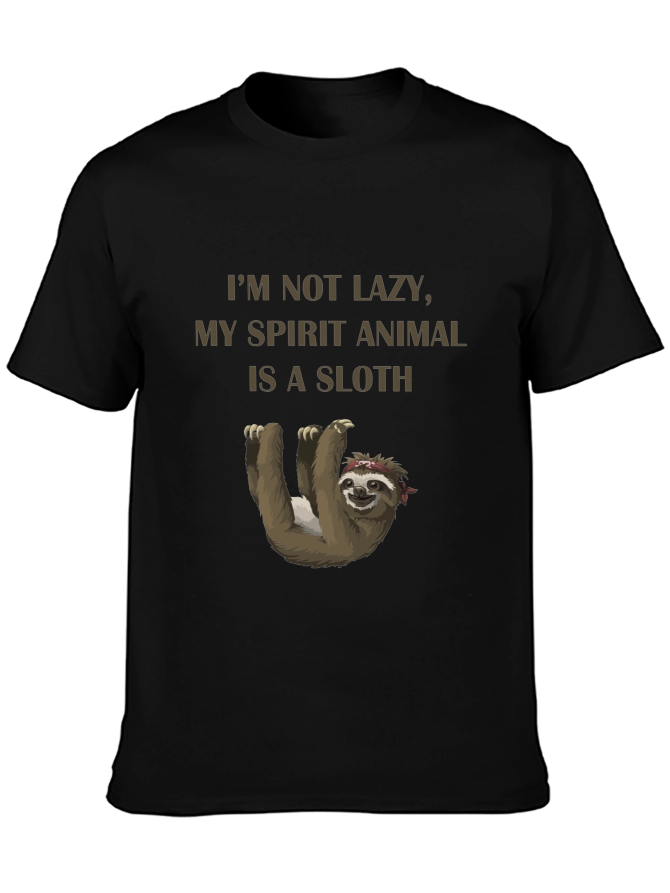 Im Not Lazy Sloth Graphic T-Shirt