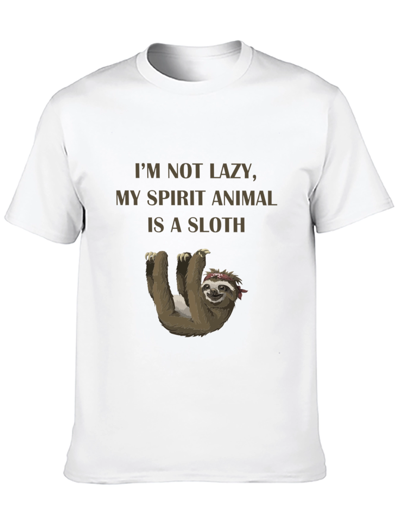 Im Not Lazy Sloth Graphic T-Shirt