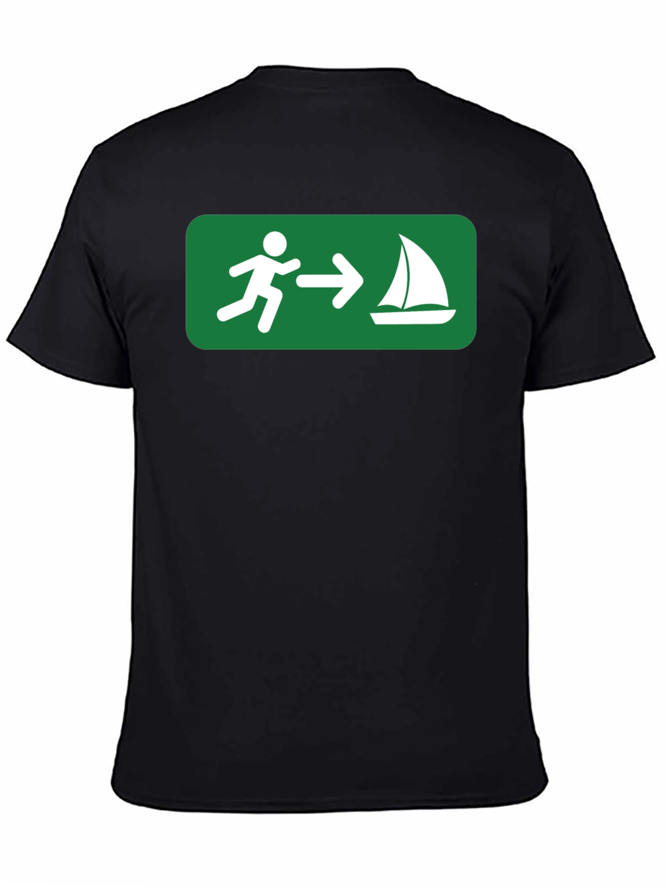Run to Sail T-Shirt - Boating Adventure