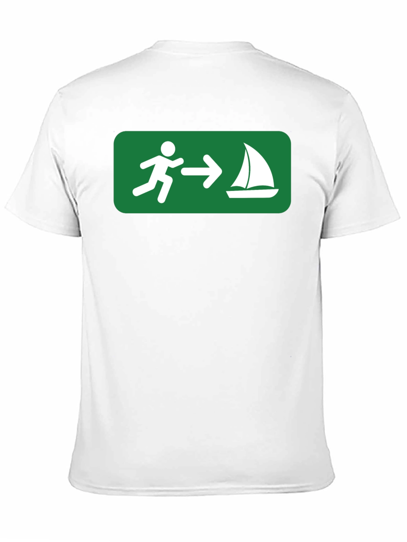 Run to Sail T-Shirt - Boating Adventure