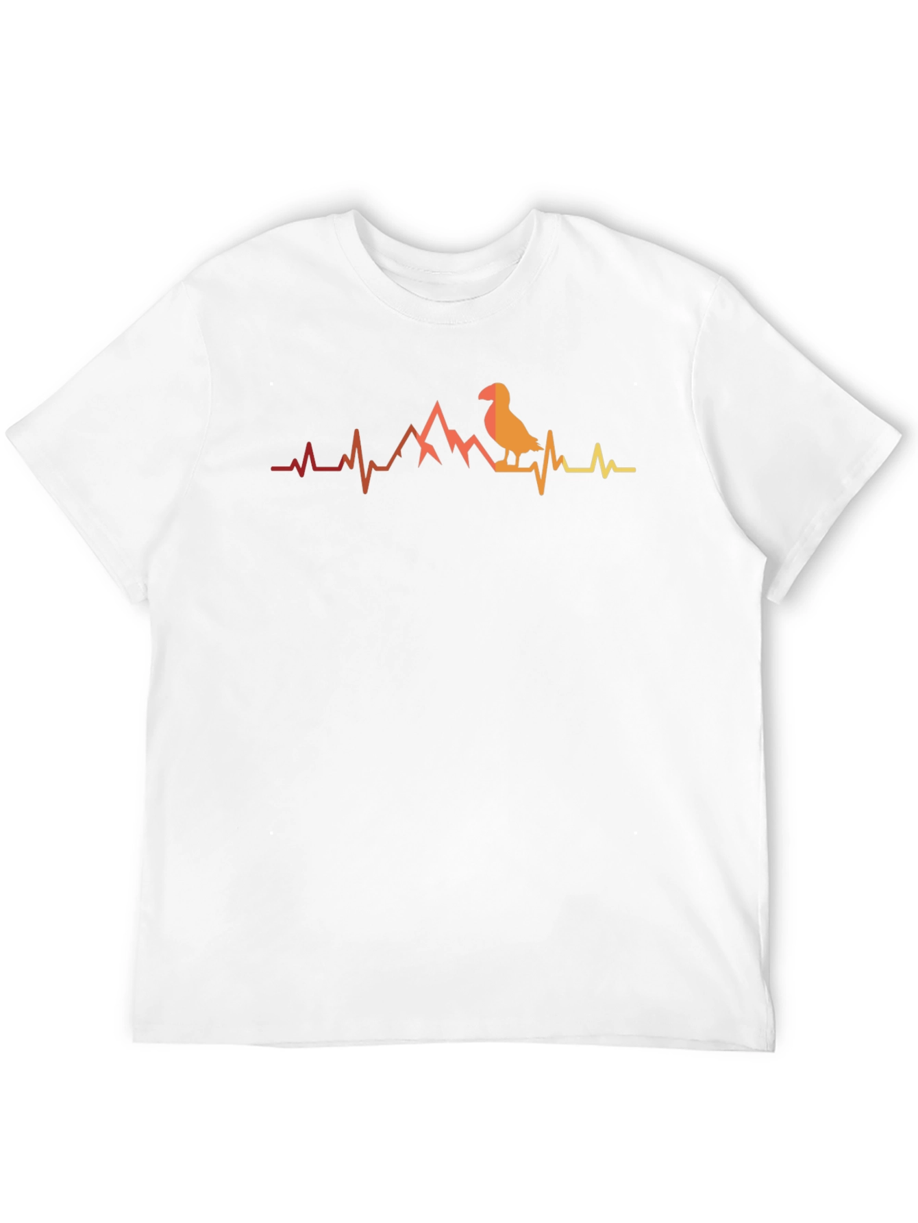 Puffin Mountain Heartbeat Graphic Tee