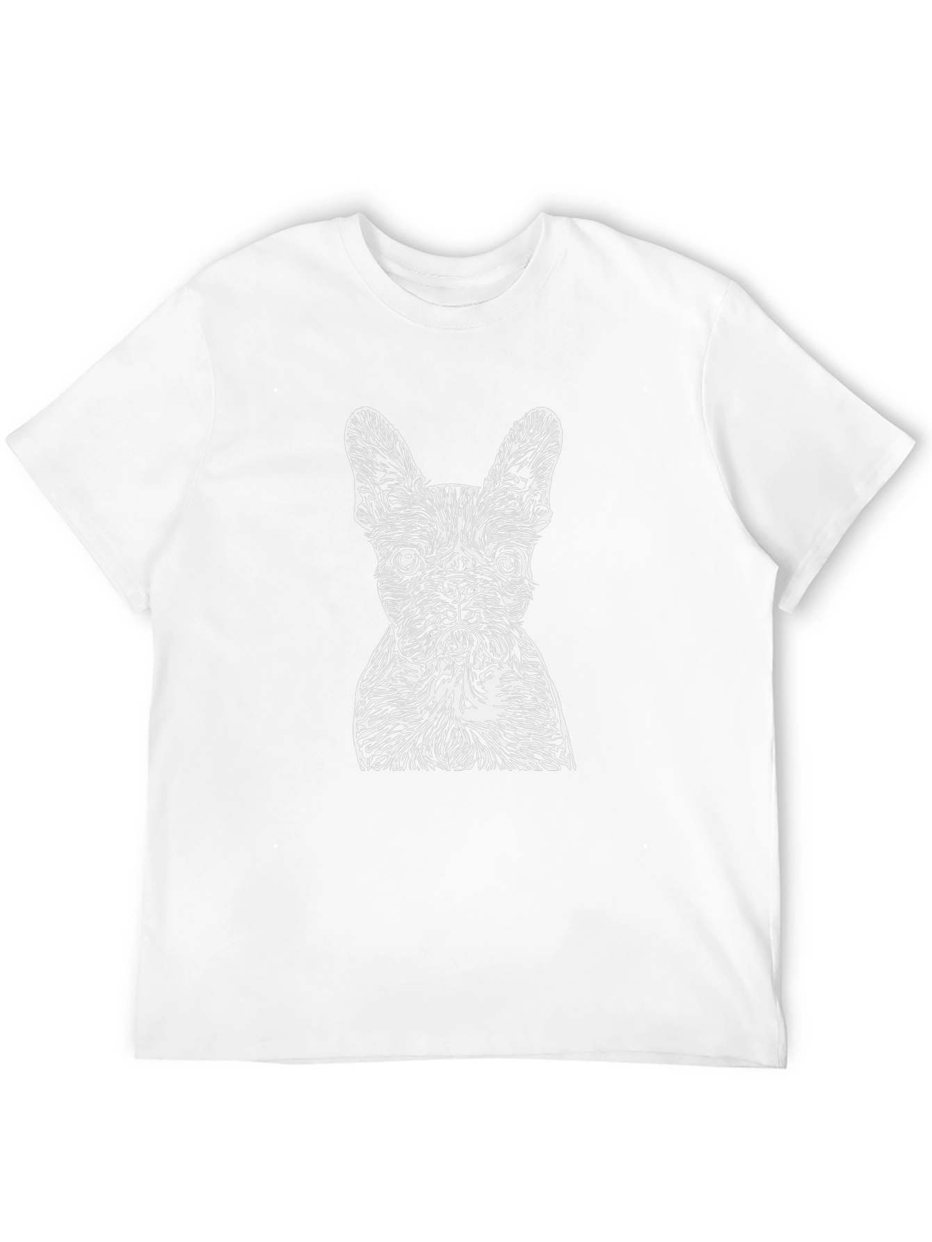 Dog Graphic Tee - Cool Bulldog Design