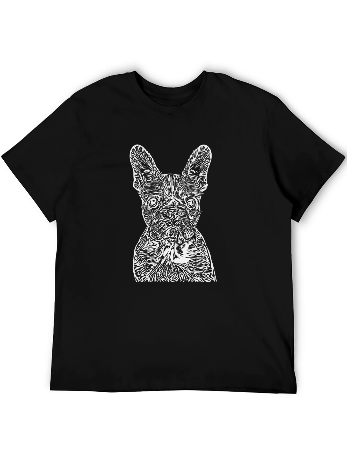 Dog Graphic Tee - Cool Bulldog Design