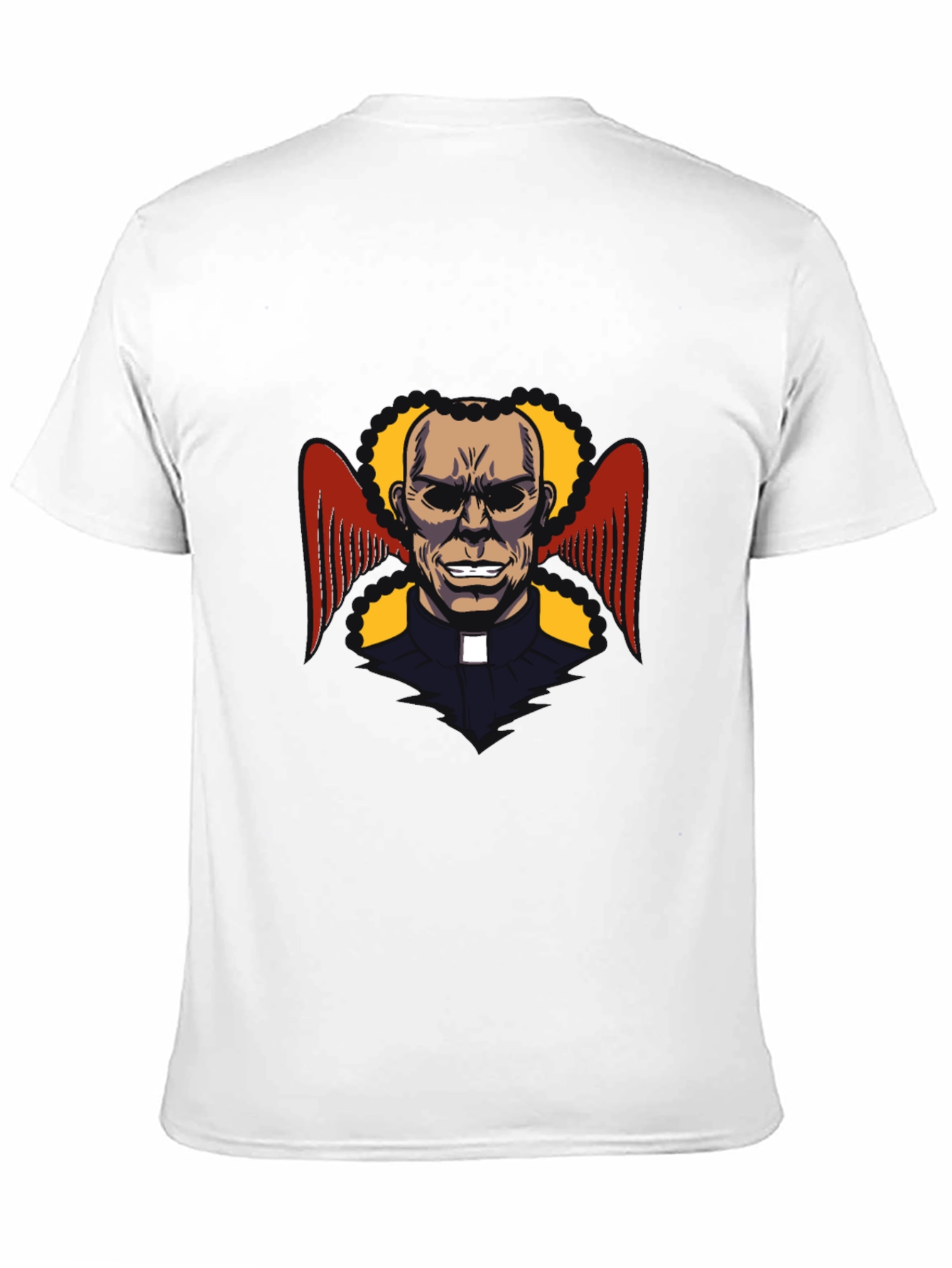 Angel Priest T-Shirt - Dark Humor Graphic Tee
