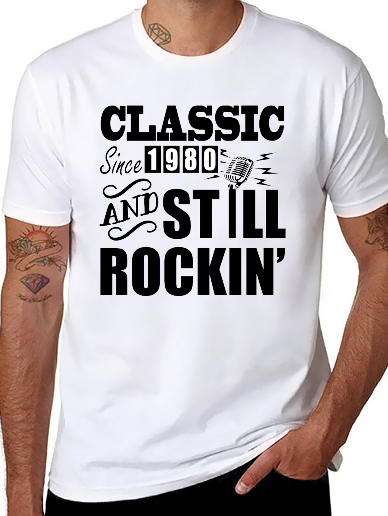 Classic Since 1980 Rocking Tee