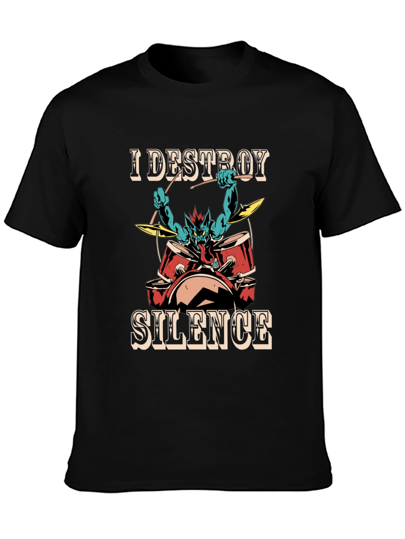 I Destroy Silence Graphic T-Shirt