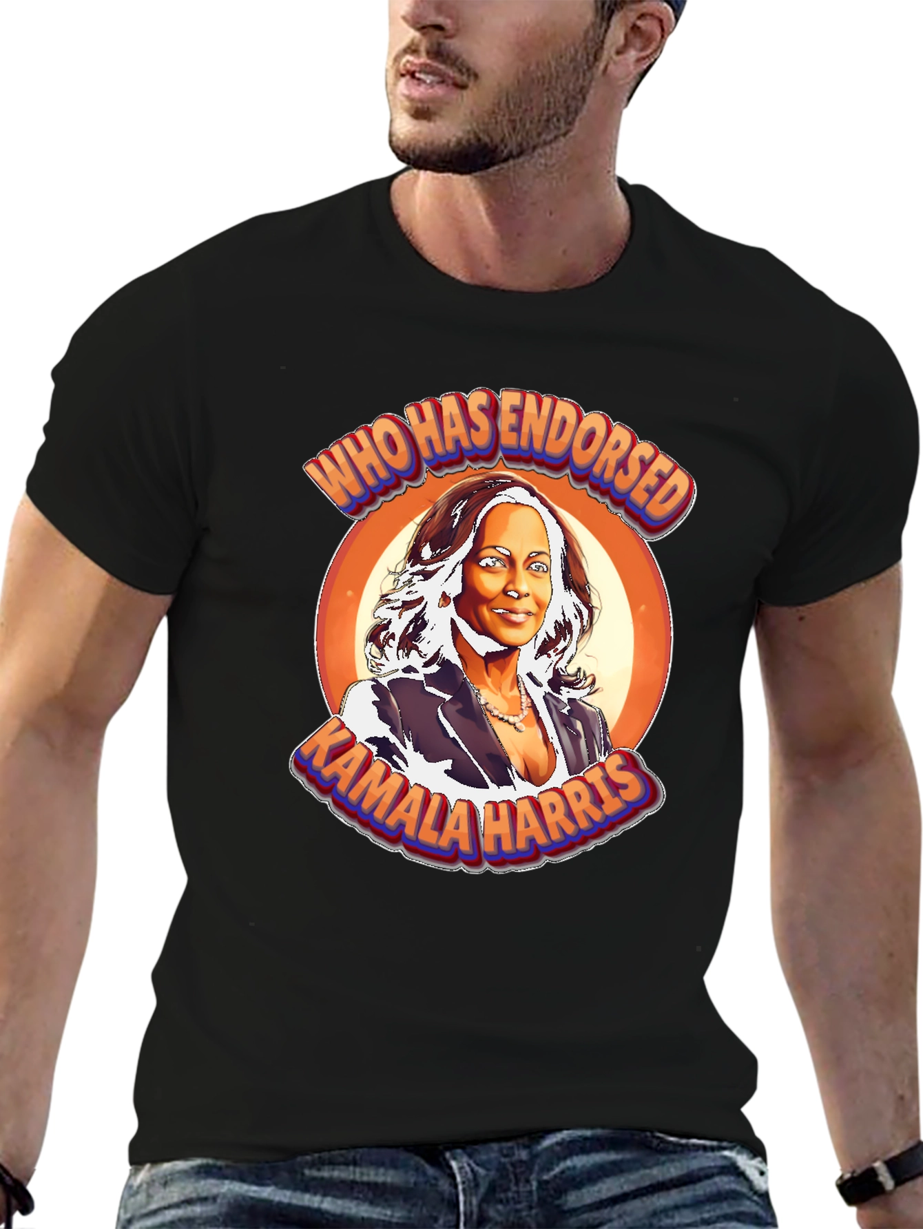Kamala Harris T-Shirt - Who Has Endorsed?