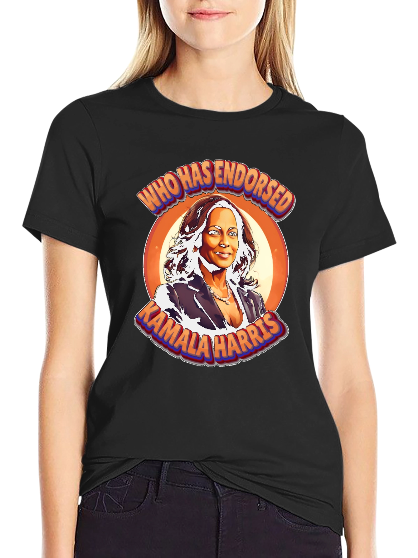 Kamala Harris T-Shirt - Who Has Endorsed?