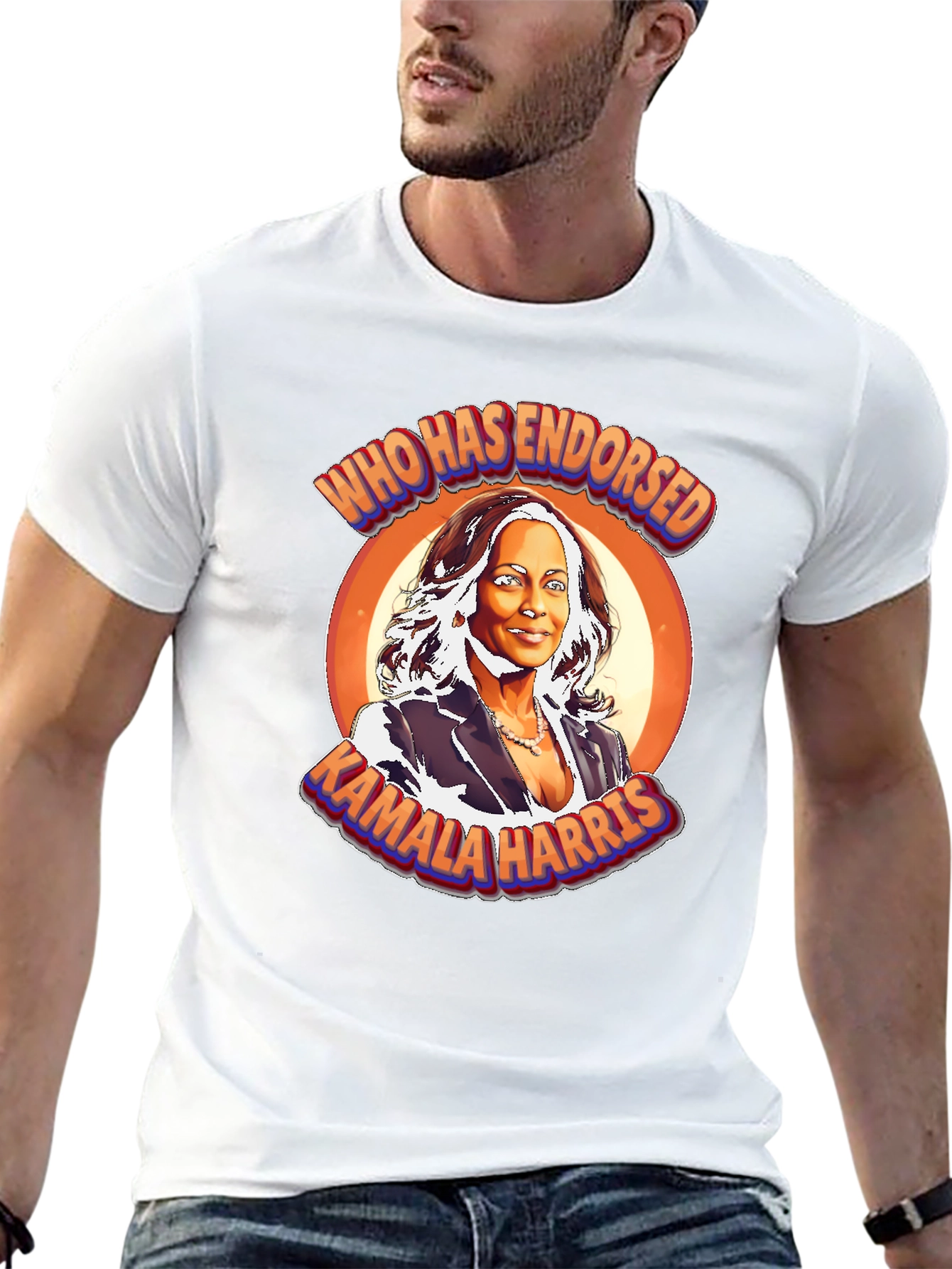Kamala Harris T-Shirt - Who Has Endorsed?
