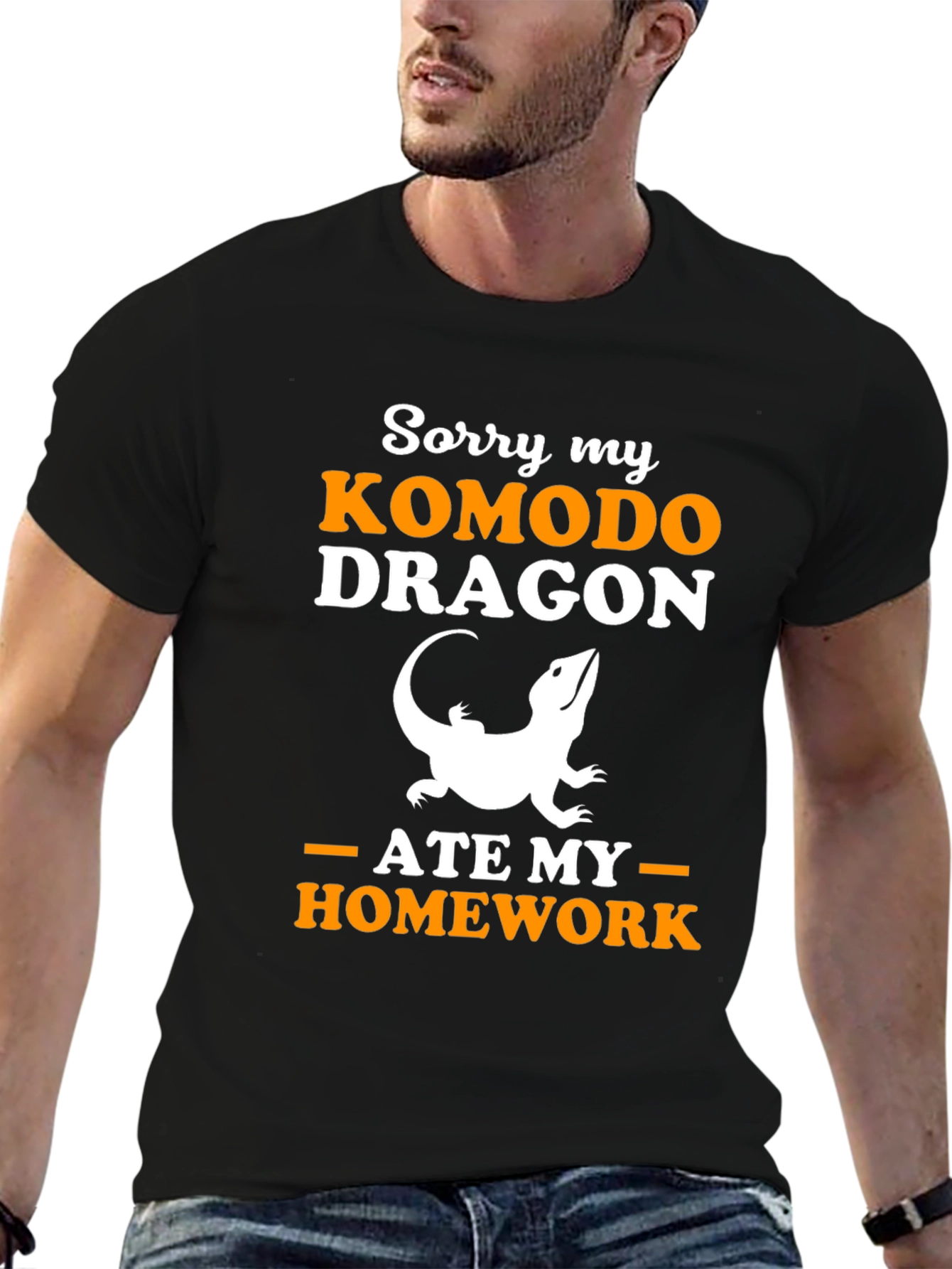 Komodo Dragon Ate My Homework Graphic Tee