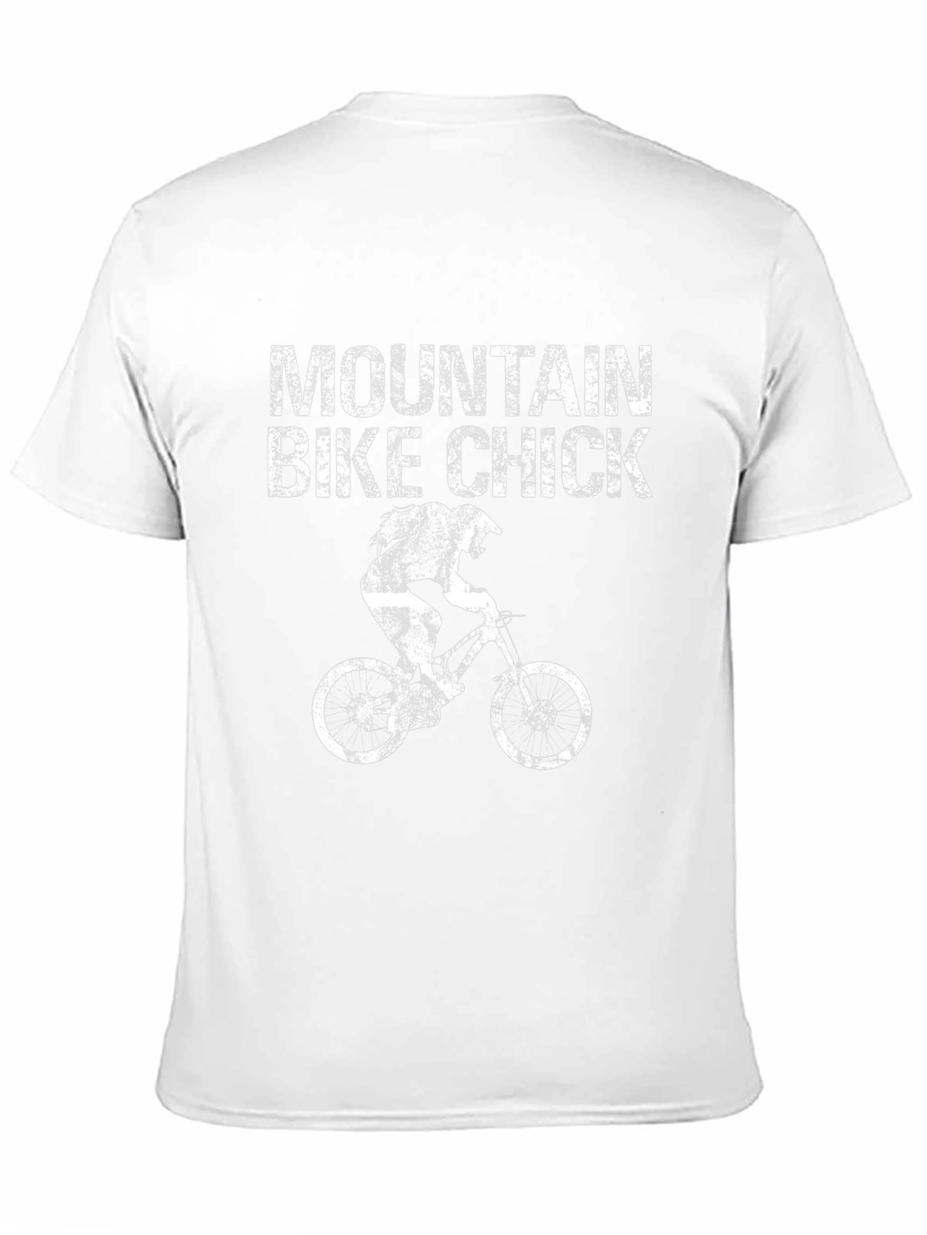 Mountain Bike Chick Graphic Tee - Black