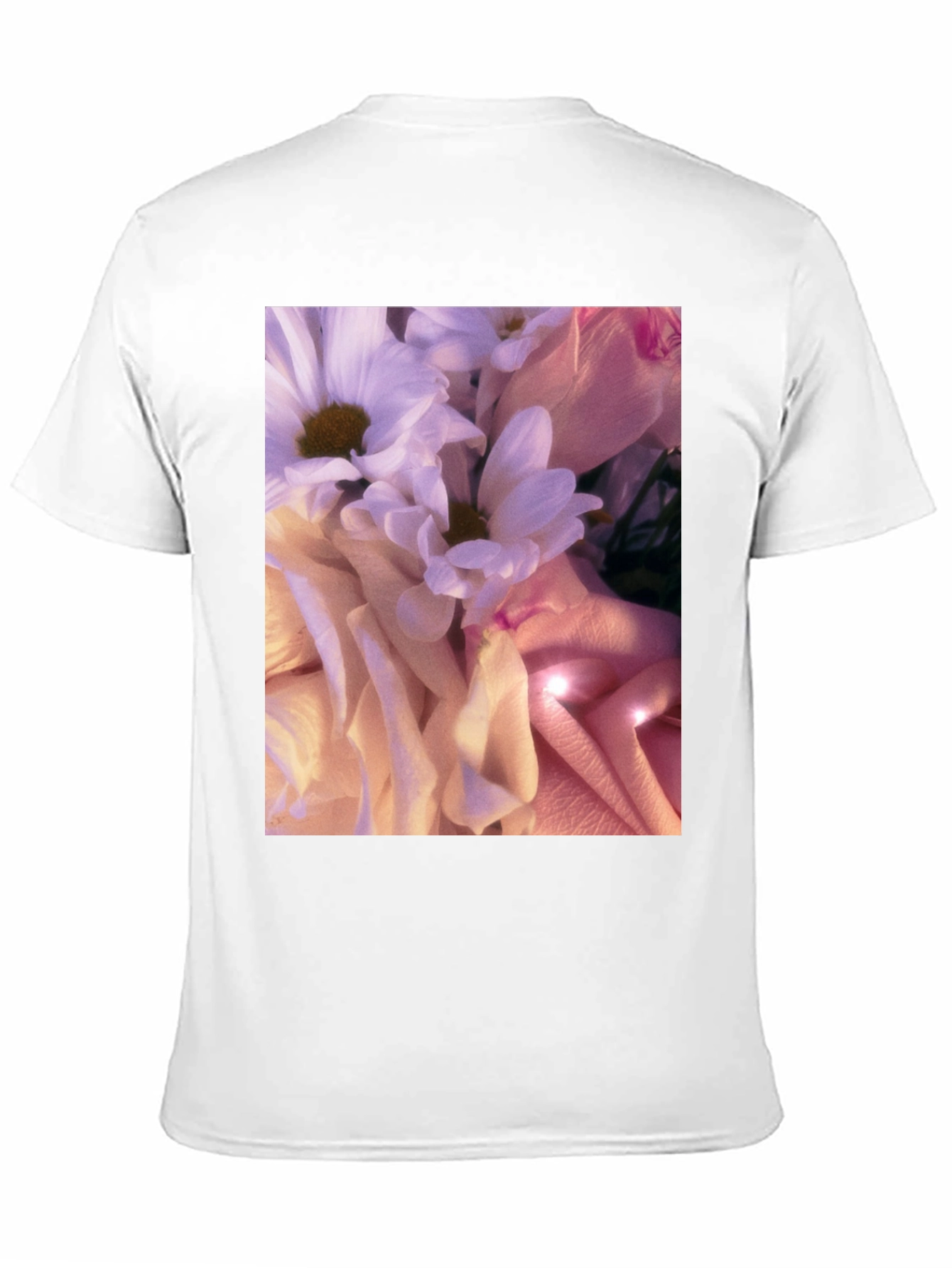 Floral Print T-Shirt - Stylish Soft Blossom Design