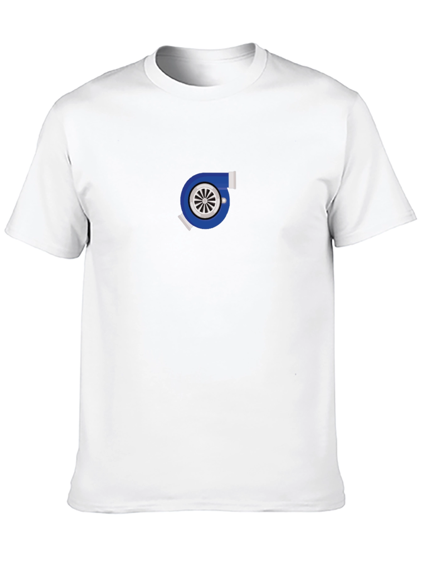 Turbo Graphic Black Tee - Modern Style