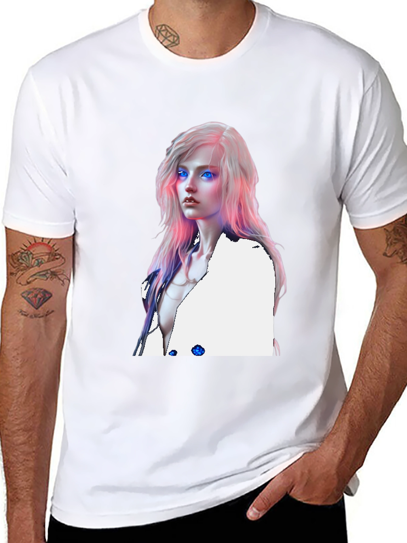 Fantasy Portrait T-Shirt