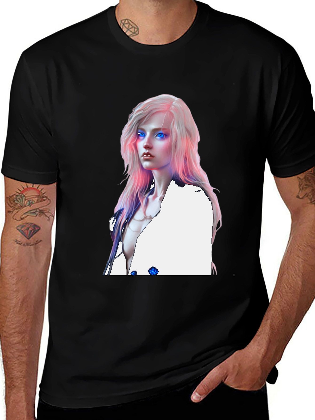Fantasy Portrait T-Shirt