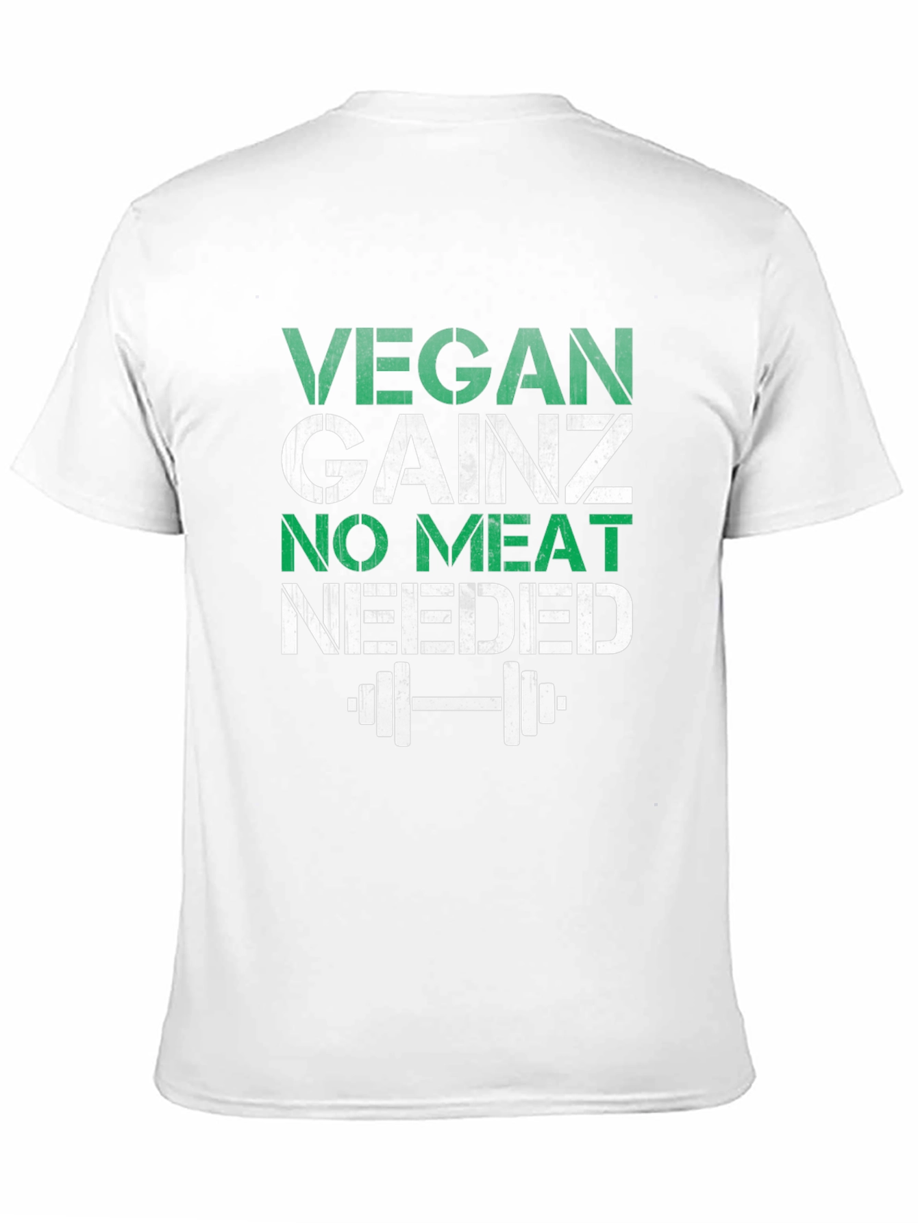 Vegan Gainz No Meat Needed Workout T-Shirt
