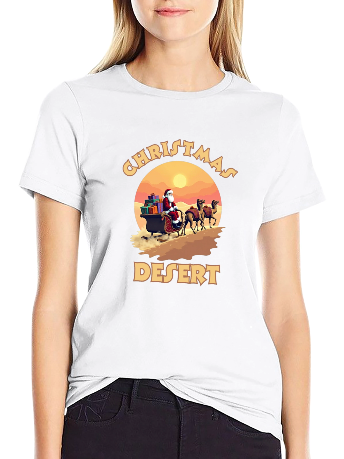 Christmas Desert Graphic Tee - Holiday Humor
