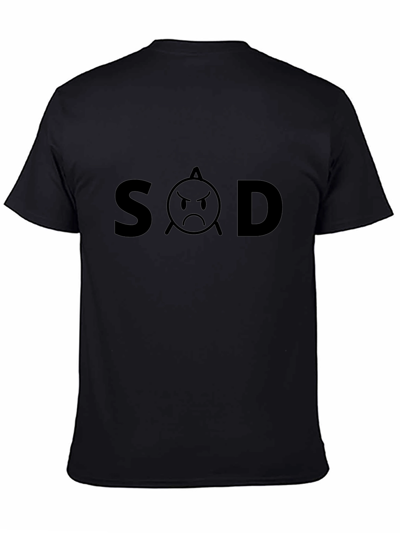 SOD Graphic T-Shirt - Black Short Sleeve Tee