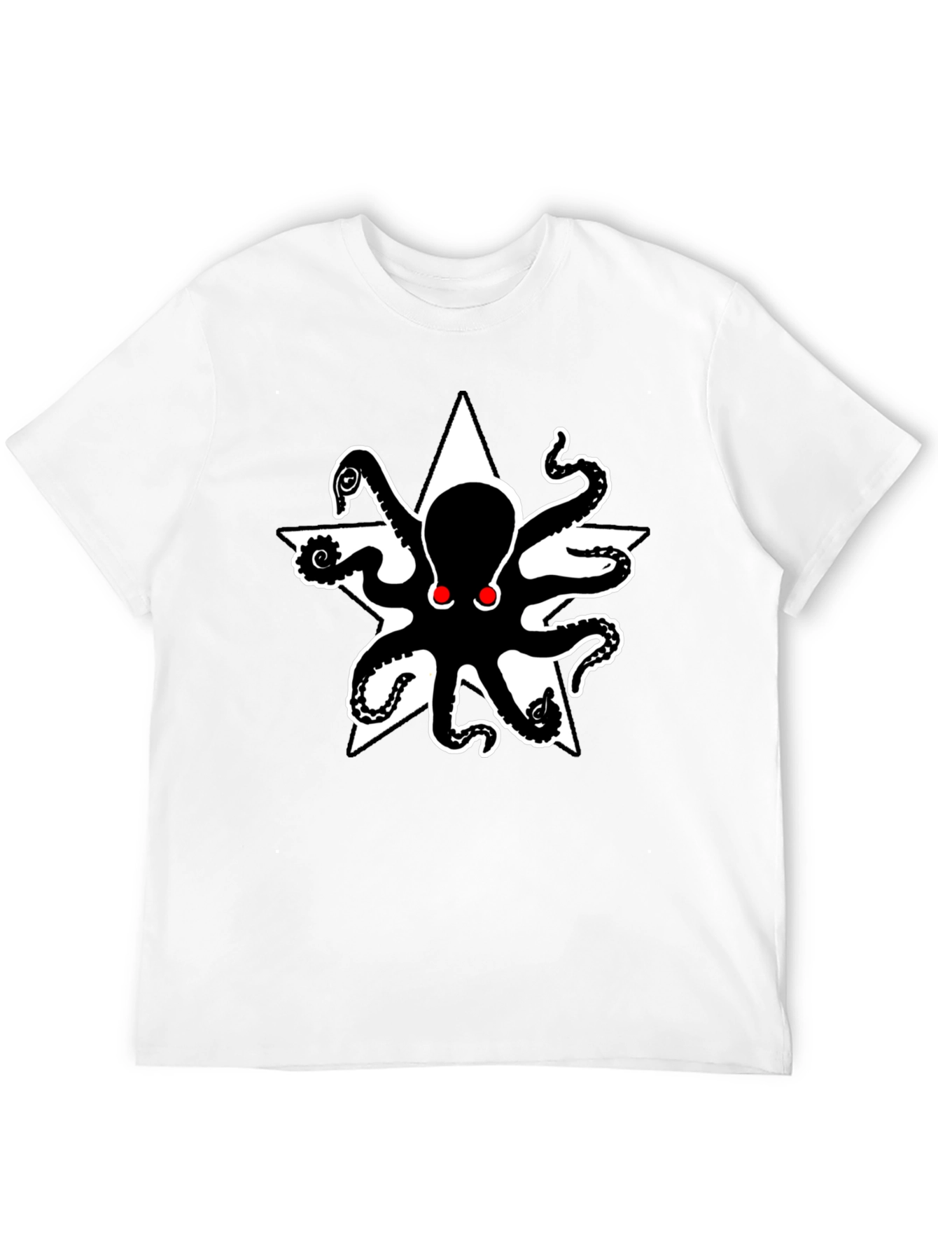 Octopus Star Graphic T-Shirt