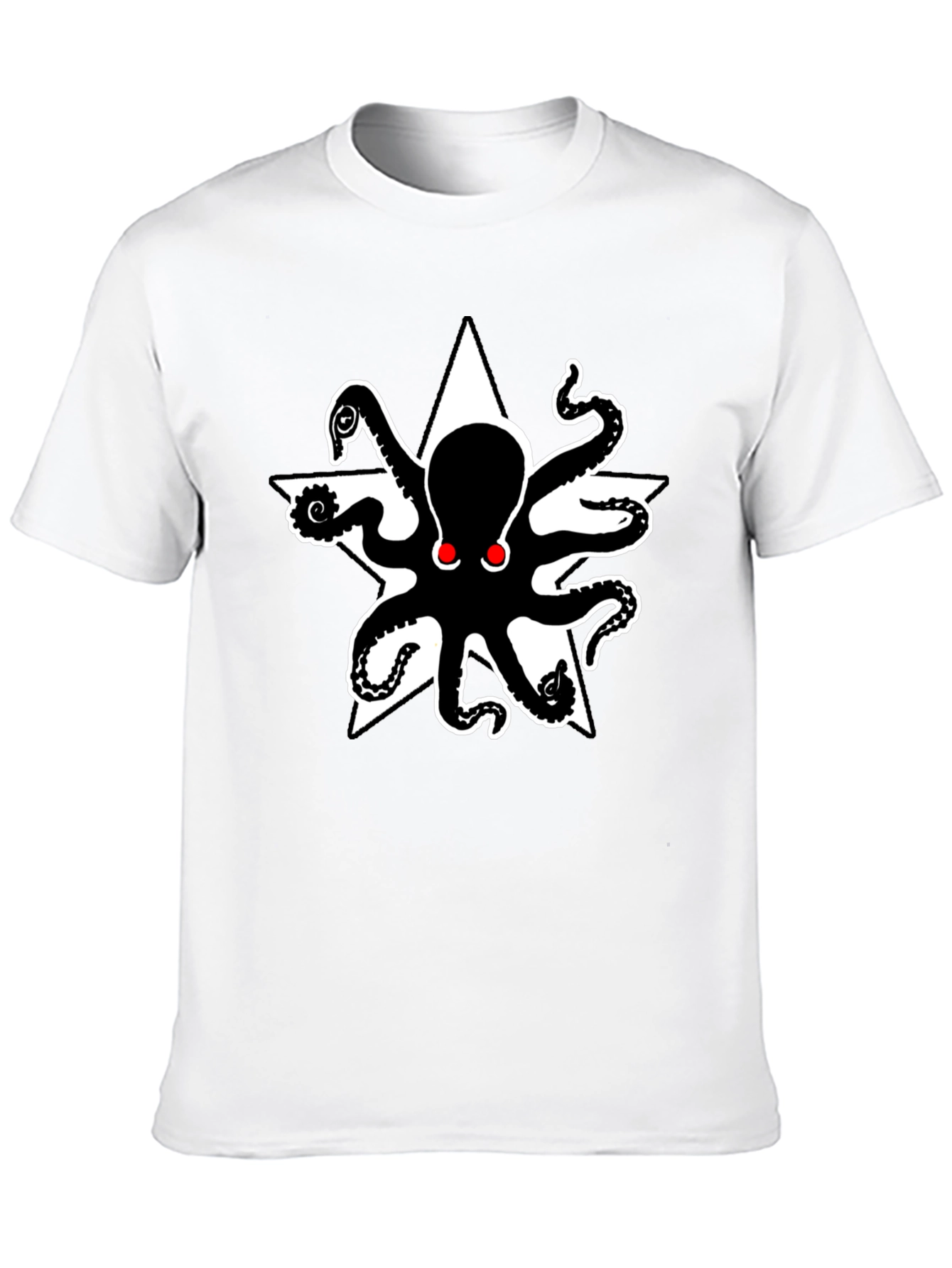 Octopus Star Graphic T-Shirt