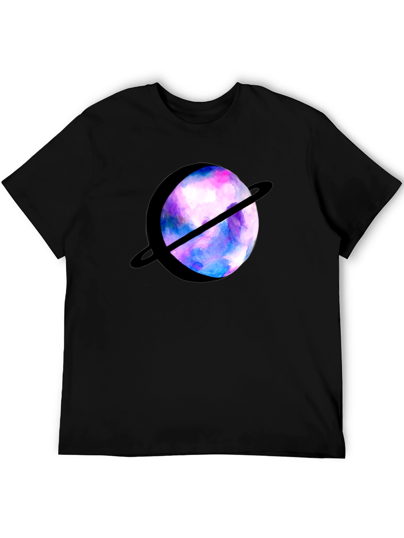 Galaxy Planet Graphic T-Shirt - Stylish Space Tee