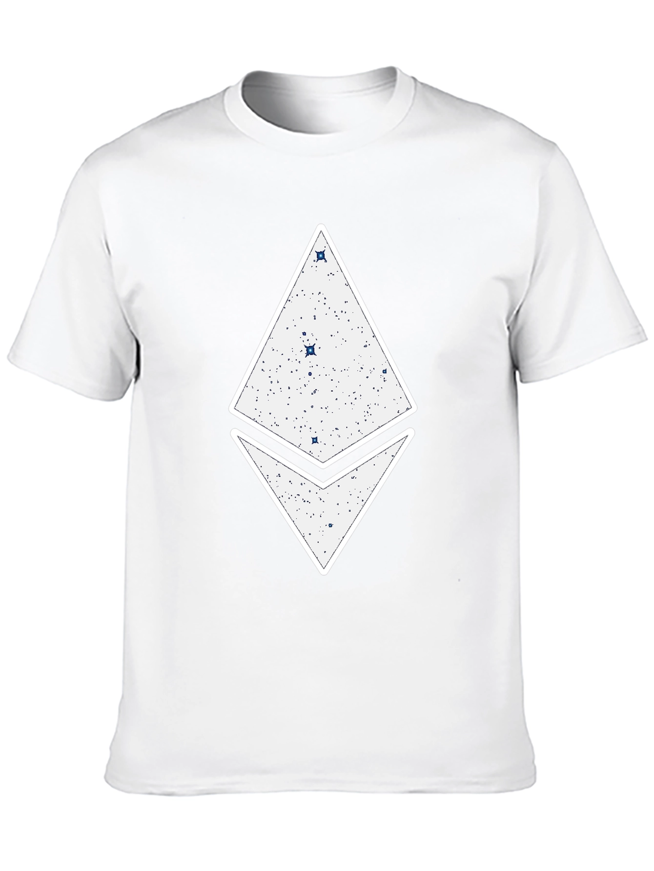 Ethereum Crypto Logo Black T-Shirt