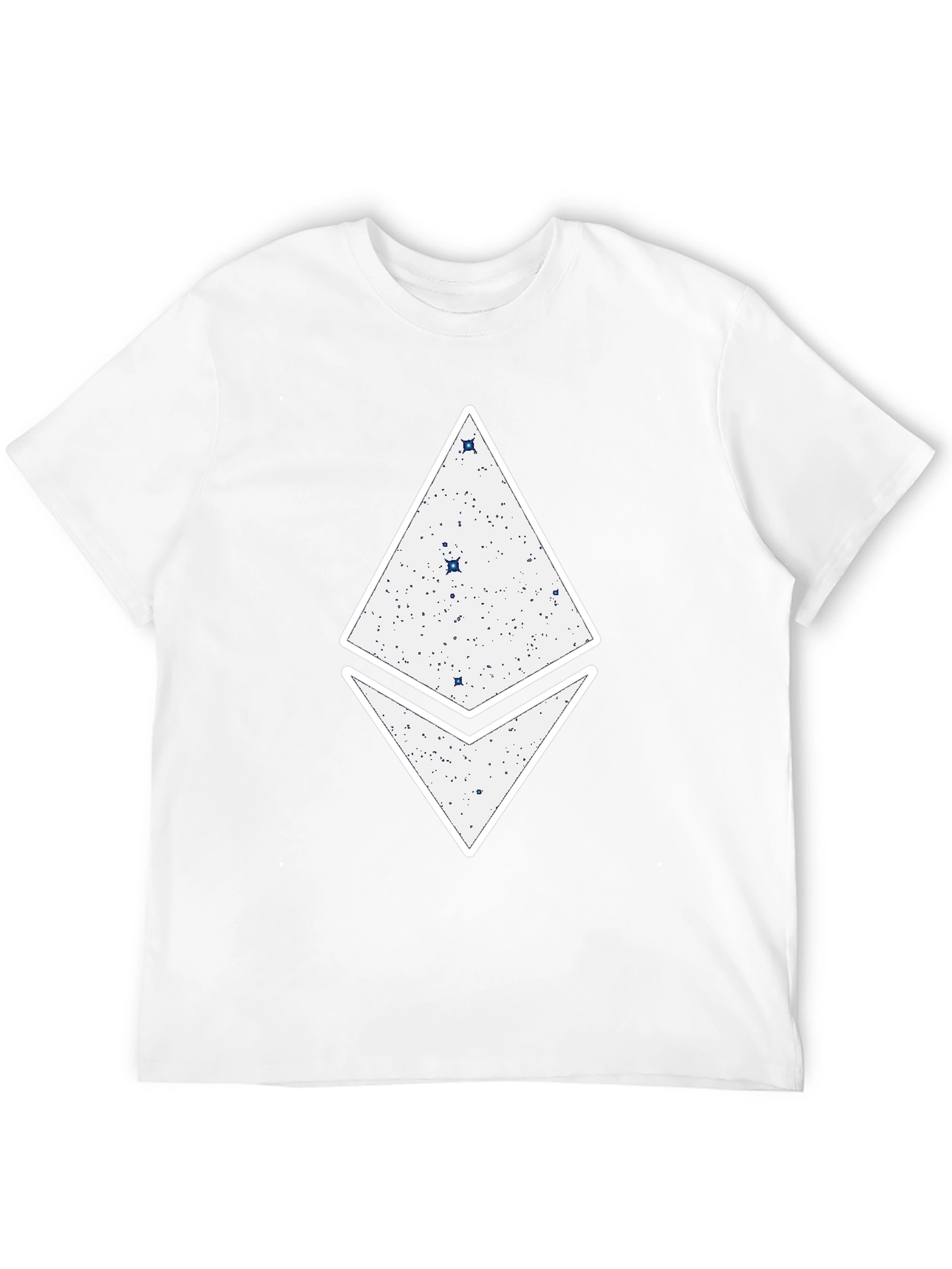 Ethereum Crypto Logo Black T-Shirt