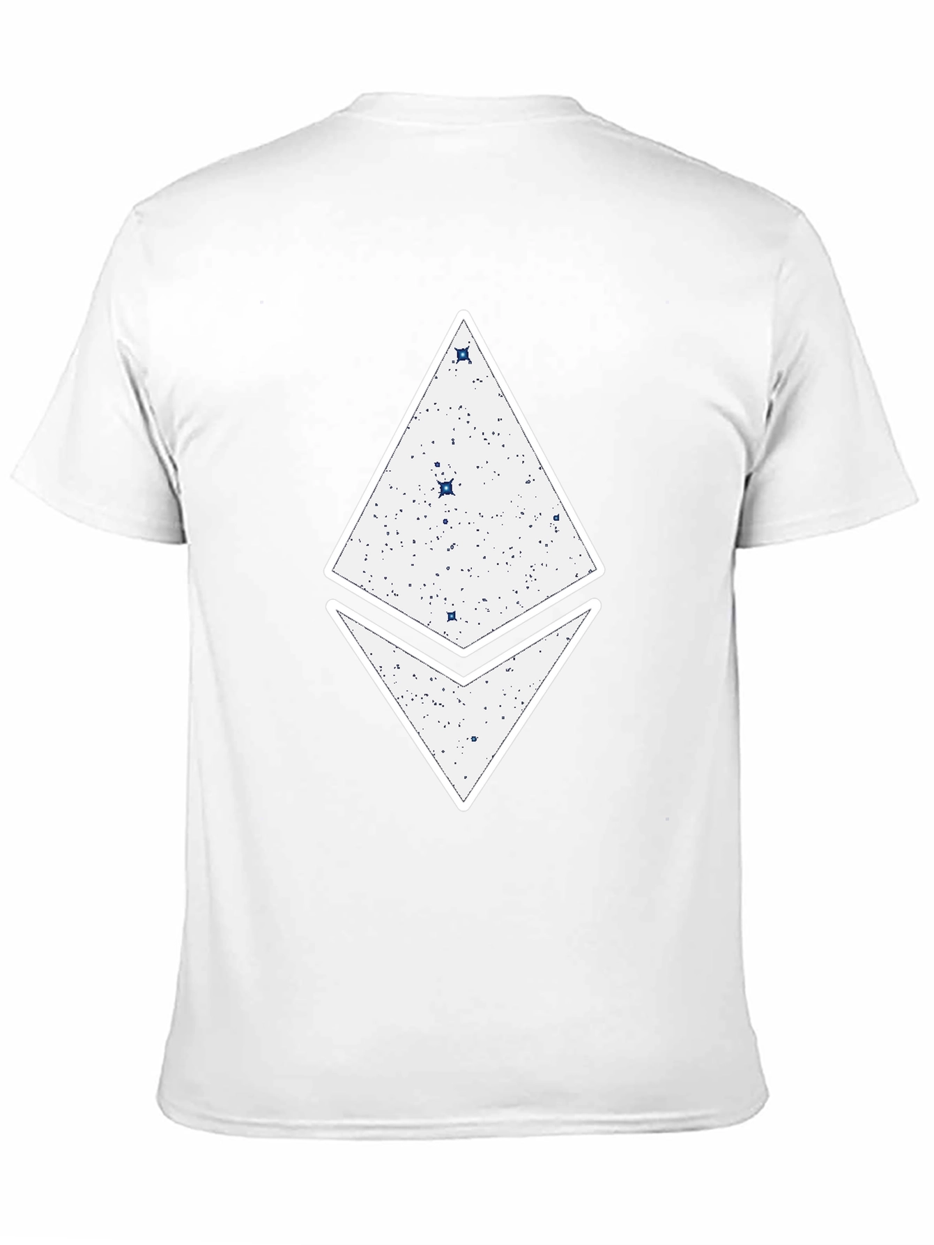 Ethereum Crypto Logo Black T-Shirt