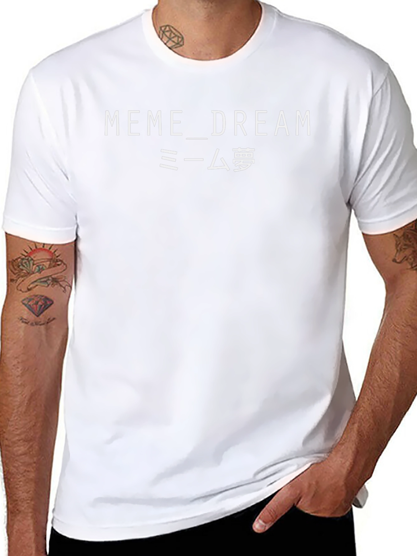 Meme Dream Black T-Shirt