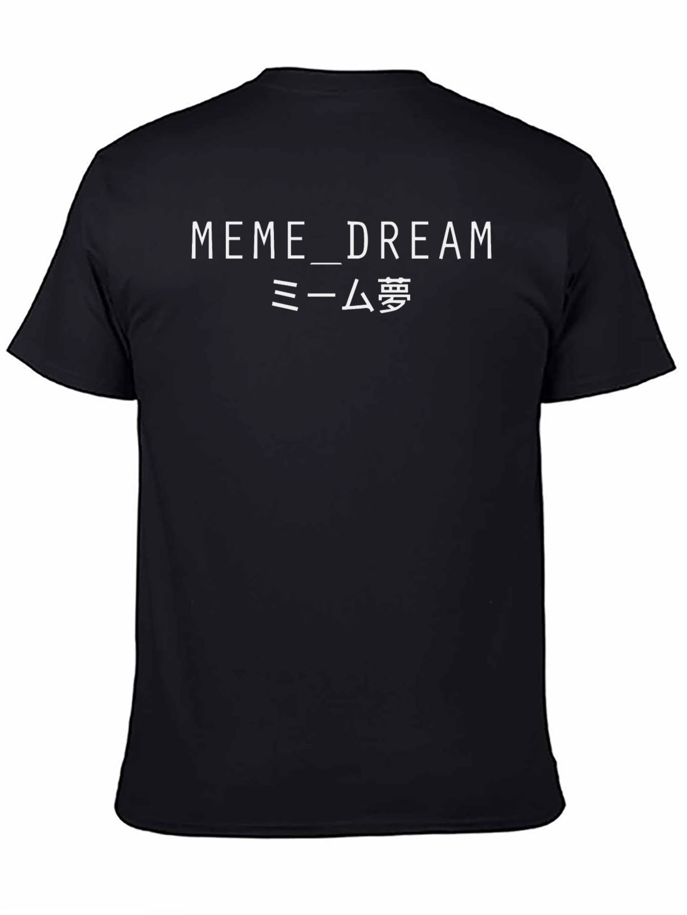Meme Dream Black T-Shirt