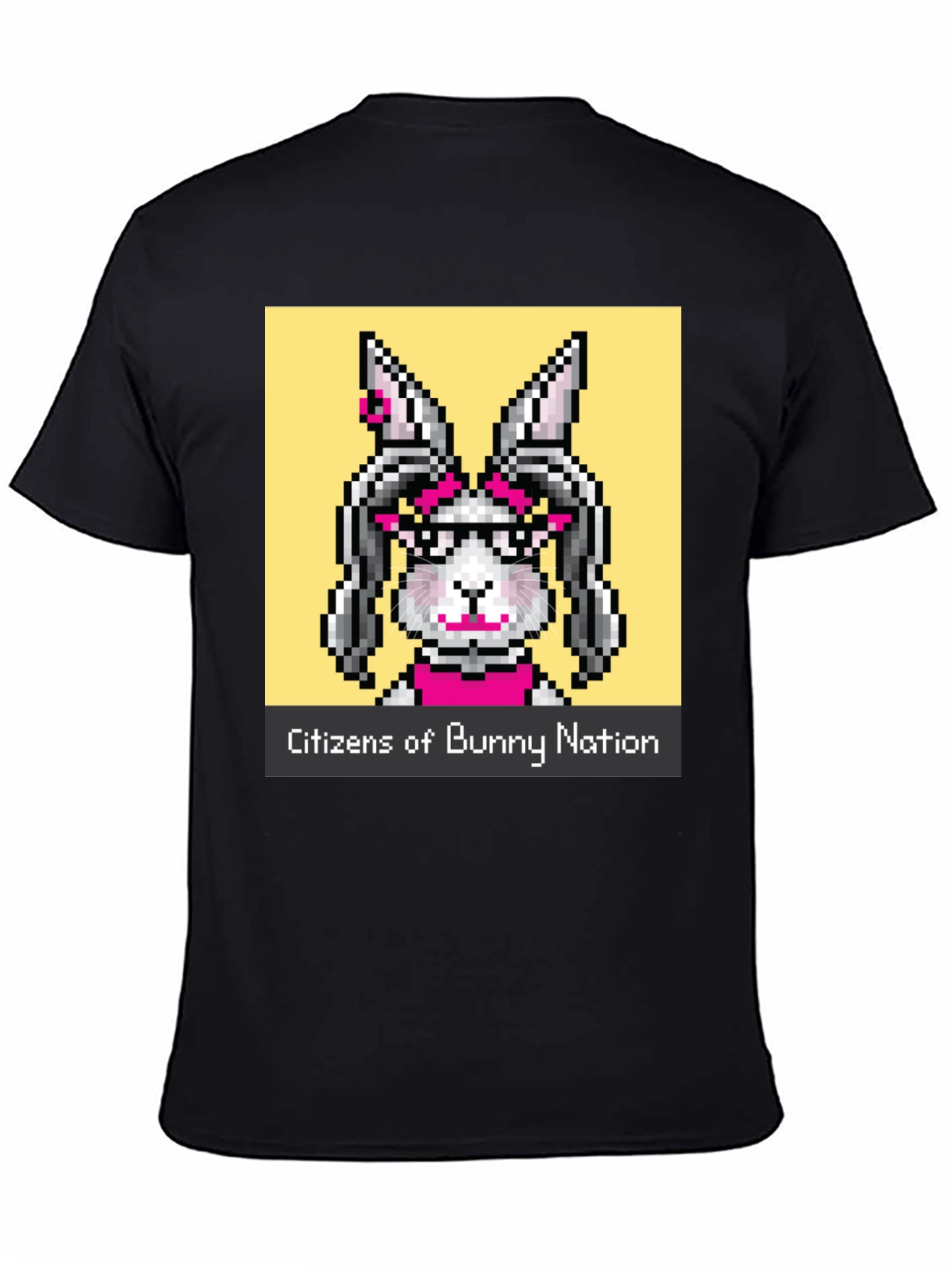 Citizens of Bunny Nation Black T-Shirt