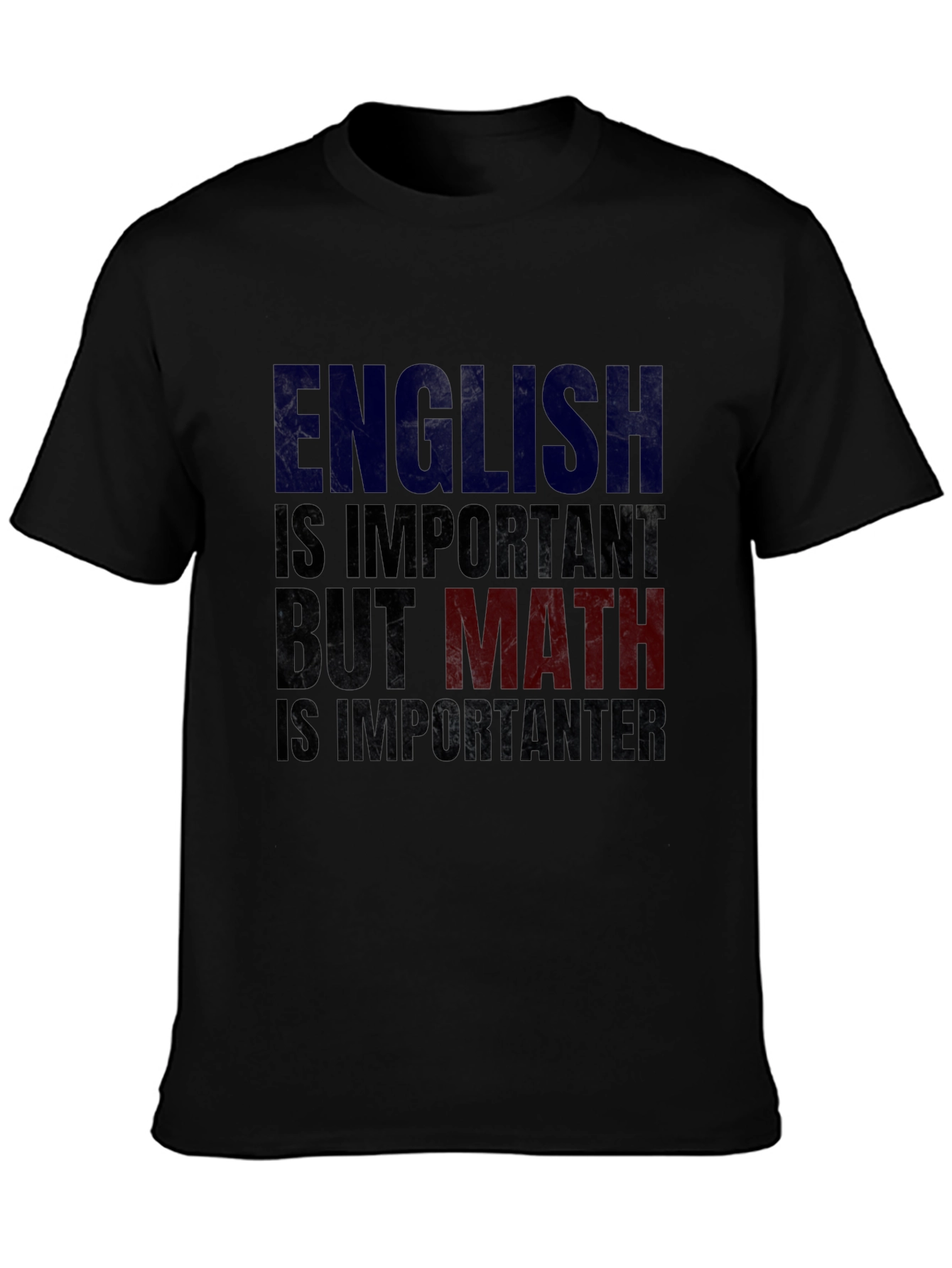 English vs Math Graphic T-Shirt