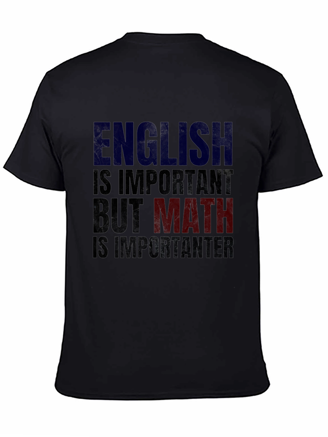 English vs Math Graphic T-Shirt