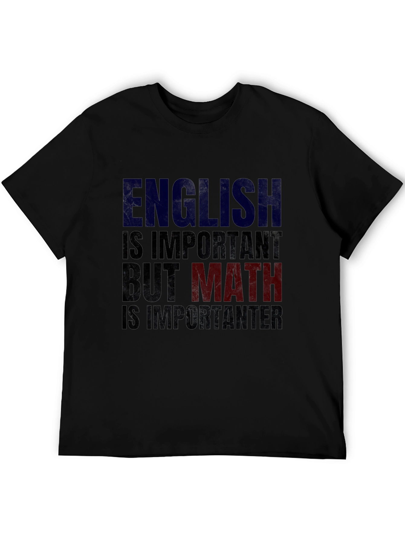 English vs Math Graphic T-Shirt