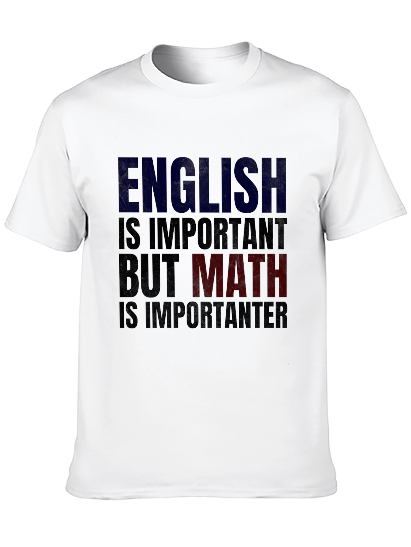 English vs Math Graphic T-Shirt